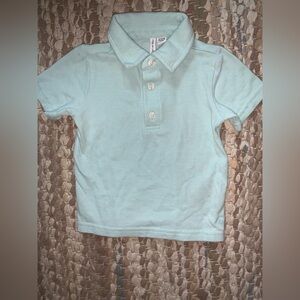 Janie and Jack Light Blue Polo Shirt